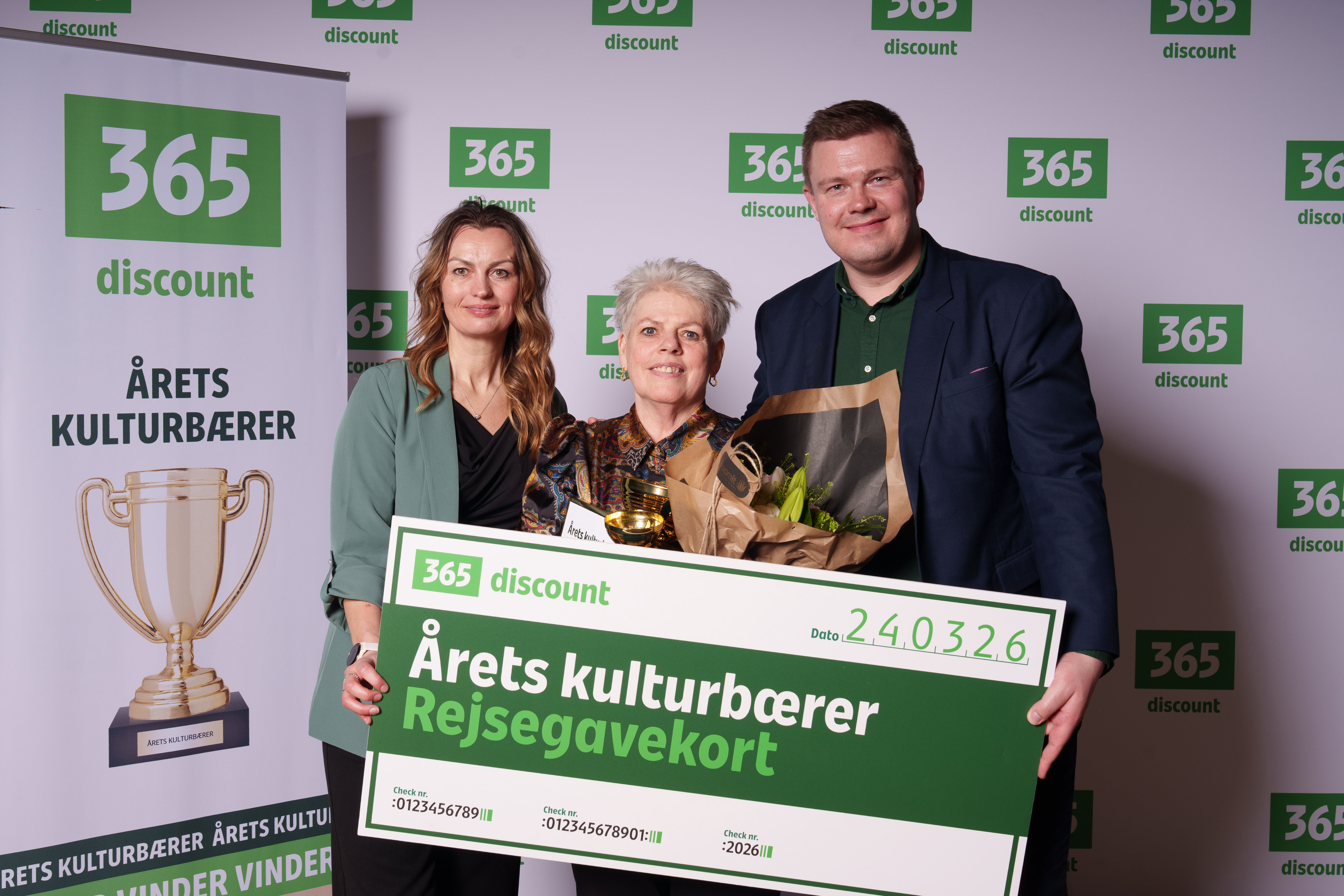 Hanne Lukassen fra 365discount Bjerringbro kåres som Årets Kulturbærer for sit engagement og stærke lederskab