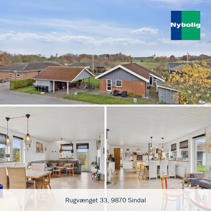 Nybolig Hjørring v/Morten Hove sælger villa med udsigt til marker og plads til familien