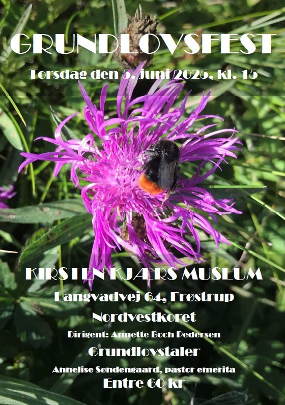 Grundlovsfejring med Nordvestkoret på Kirsten Kjærs Museum