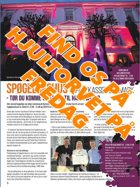 Hairways inviterer til (u)hyggelig Trick or Treat på Hjultorvet fredag