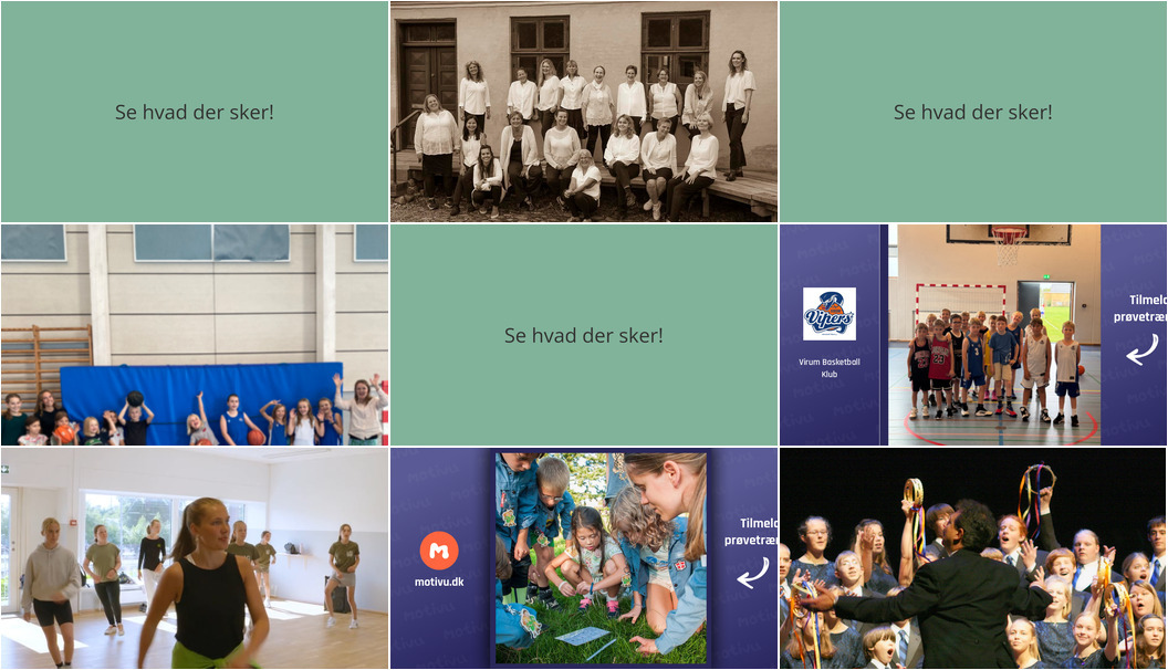 Livet byder på musik, sport og kultur i Virum - Se hvad der sker den kommende uge
