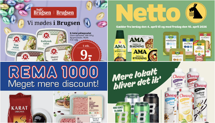 K-Salat til kun 9 kr. og Faxe Kondi Booster til 10 kr. - se de lokale dagligvaretilbud