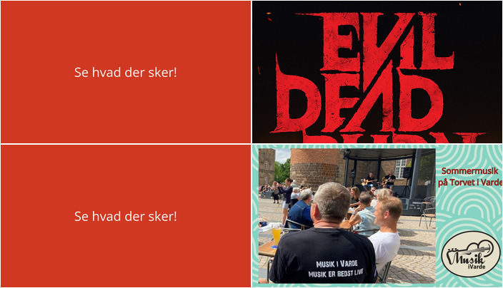 Oplevelser i Varde denne weekend: Film, musik og sommerstemning
