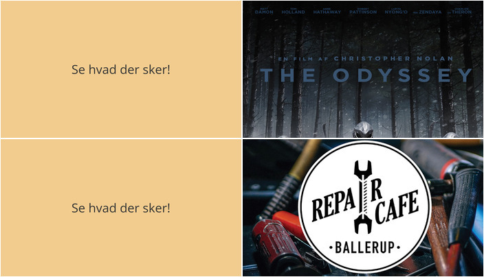 Spændende weekend i Ballerup: Filmperler og bæredygtighed