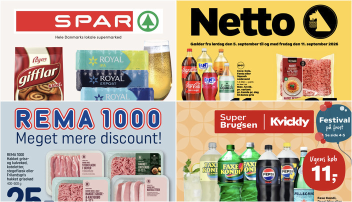 Netto+ fejrer fødselsdag: Breezer eller Somersby til 8 kr. og Schulstad Signaturbrød til 14 kr.