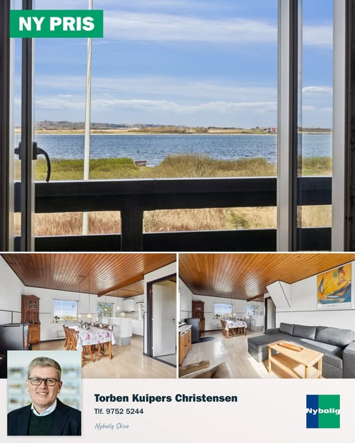 Nybolig Skive I/S annoncerer ny pris på charmerende fritidshus ved Limfjorden