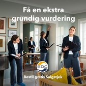EDC tilbyder mere end blot boligvurdering: Realistisk salgspris, salgsklar rådgivning og hurtig salgsplan