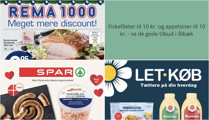 Fiskefileter til 10 kr. og appelsiner til 10 kr. - se de gode tilbud i Ålbæk
