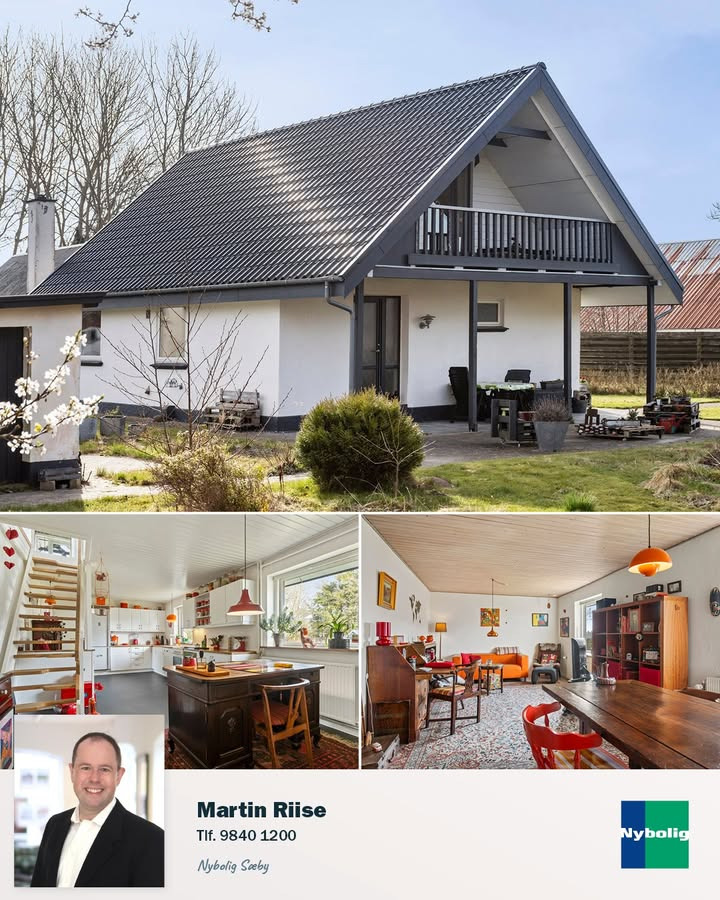 Nybolig Sæby A/S præsenterer villa nær skov og strand med mange muligheder