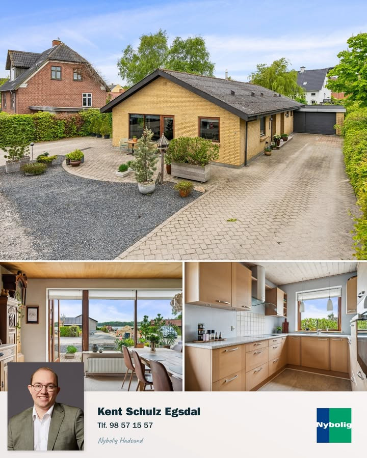 Nybolig Hadsund fremhæver villa med plads og charme tæt på naturen