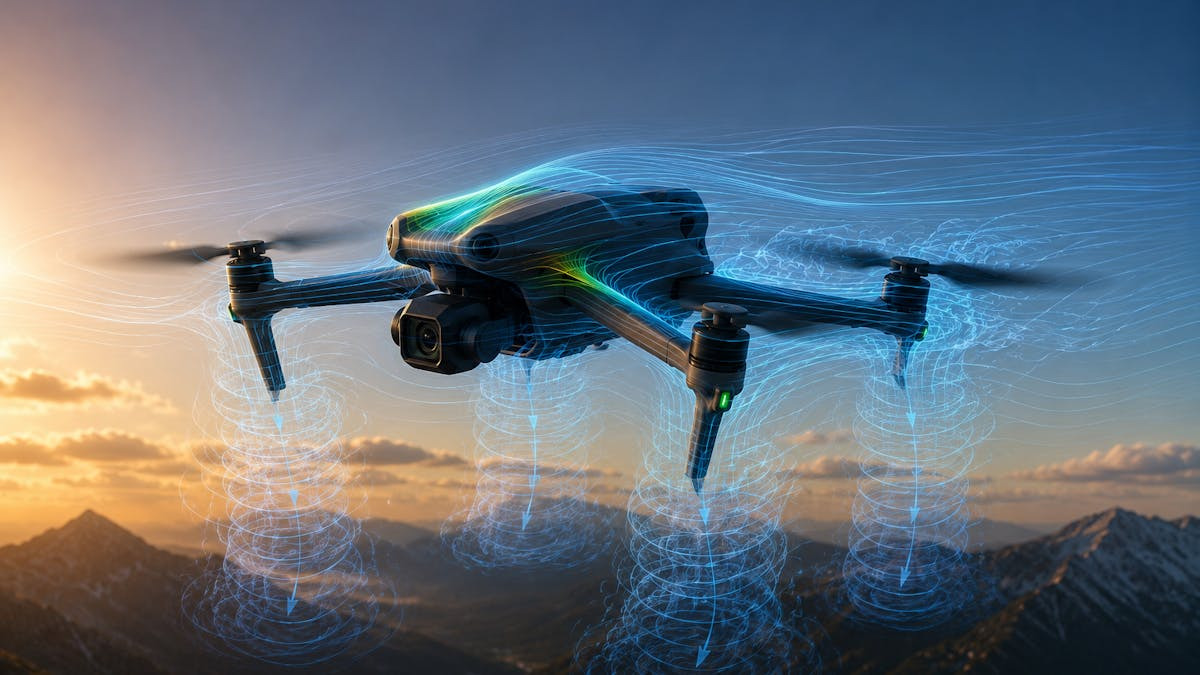 Dronernes aerodynamik: Seminar i Hans Christian Andersen Airport