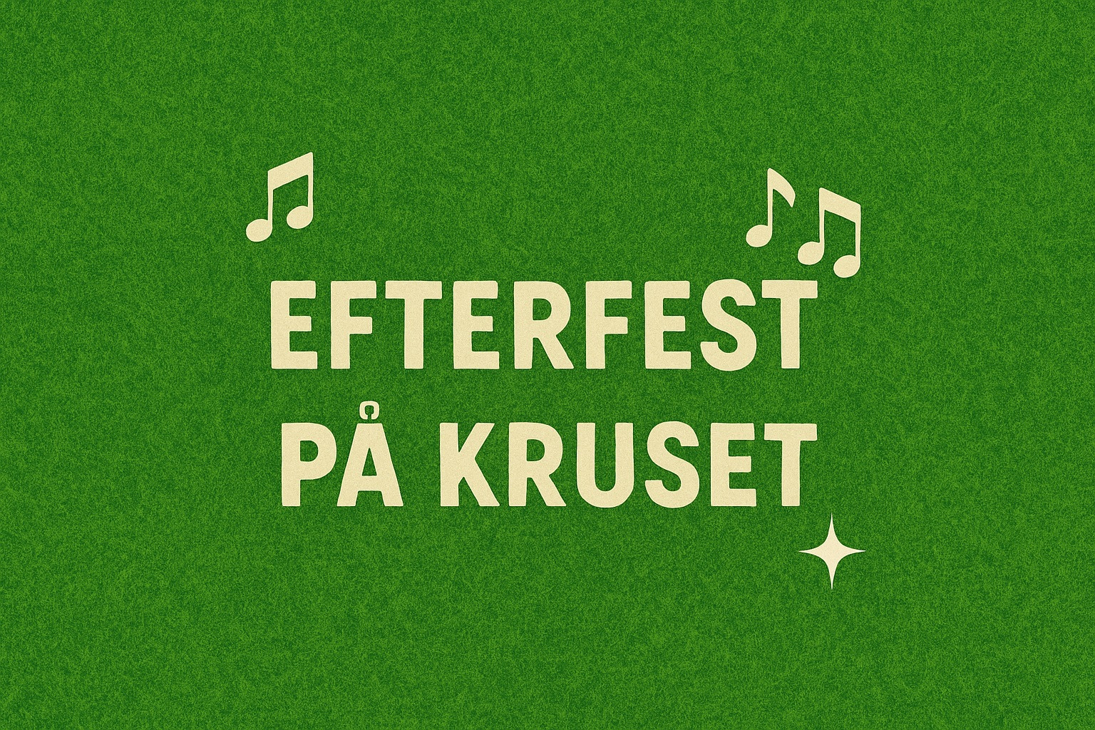 Pavillonen på græs - efterfest på Kruset lover musikfest i Grenaa