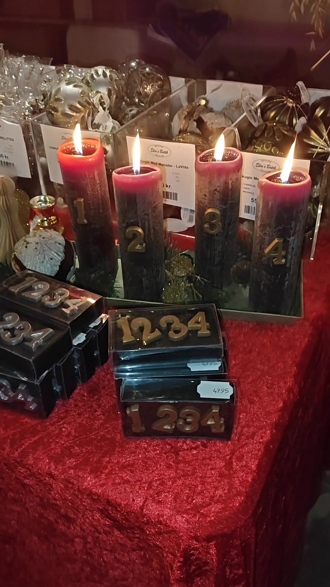 Elins Butik præsenterer genanvendelige metaltal til lys til kun 49,95 kr.