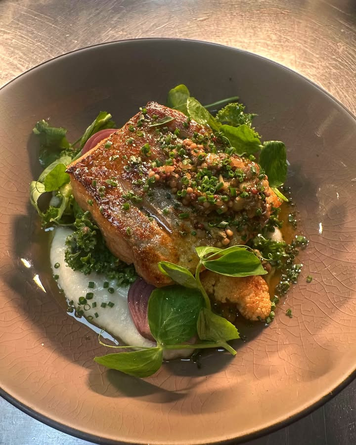 Café Bryggen introducerer panstegt kulmule på den nye aftenmenu