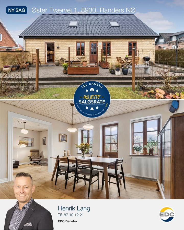 EDC DANEBO præsenterer ny villa til salg i Randers NØ
