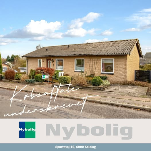 Nybolig Kolding får underskrevet købsaftale på Spurvevej 16