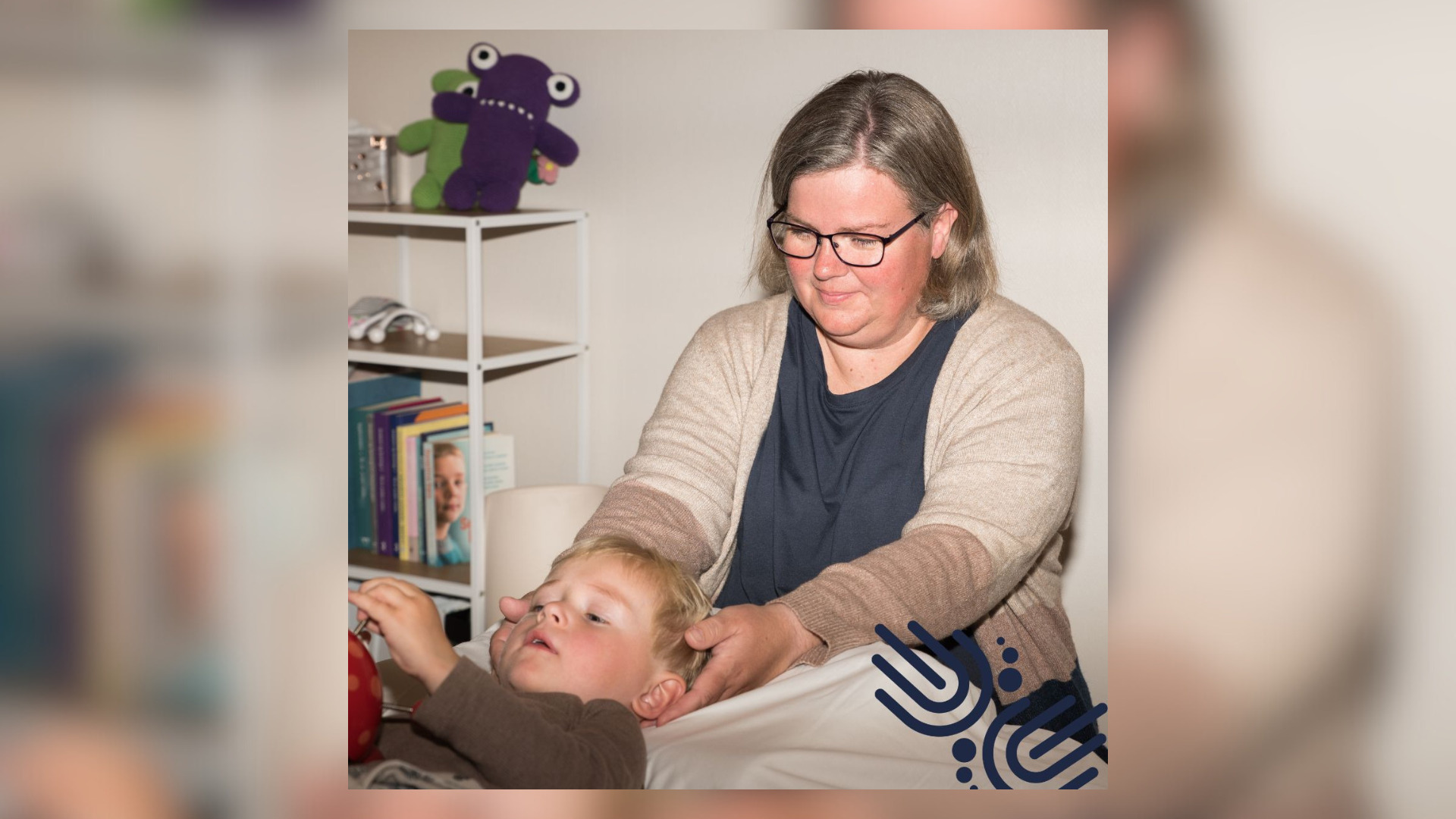 Helle Basballe bringer lindring og ro til de yngste hos Ro og Velvære