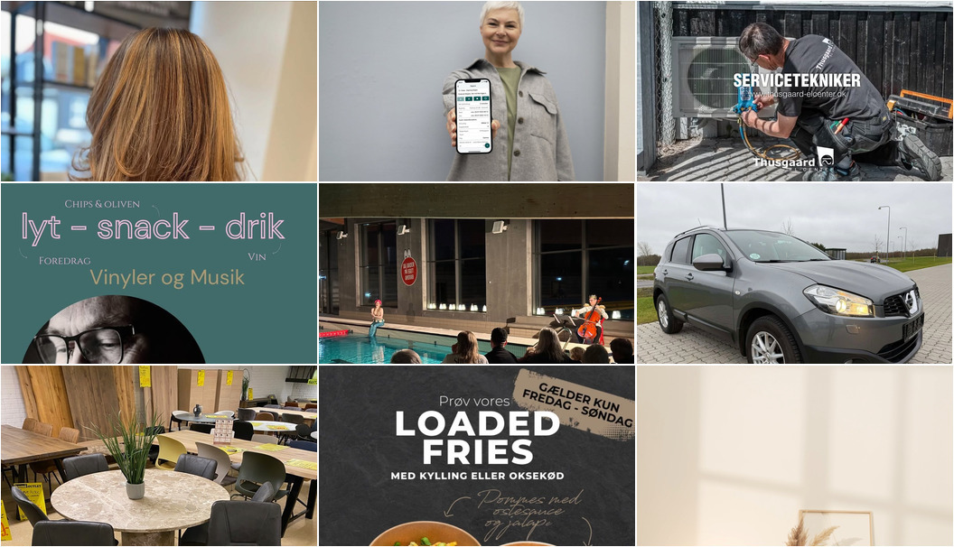 Nyt fra Obitsø Frisørsalon - Borbjerg, Gimsinghoved, Operaen i Midten og 10 andre