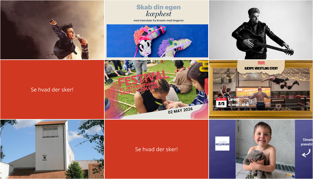 Spændende aktiviteter i Helsingør denne weekend