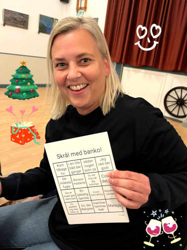 Julefrokost med musikbanko i Vig forsamlingshus