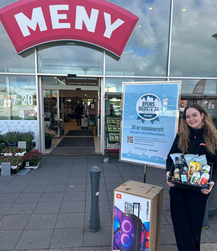 MENY Hjerting fejrer nominering til "Byens Bedste" med konkurrence