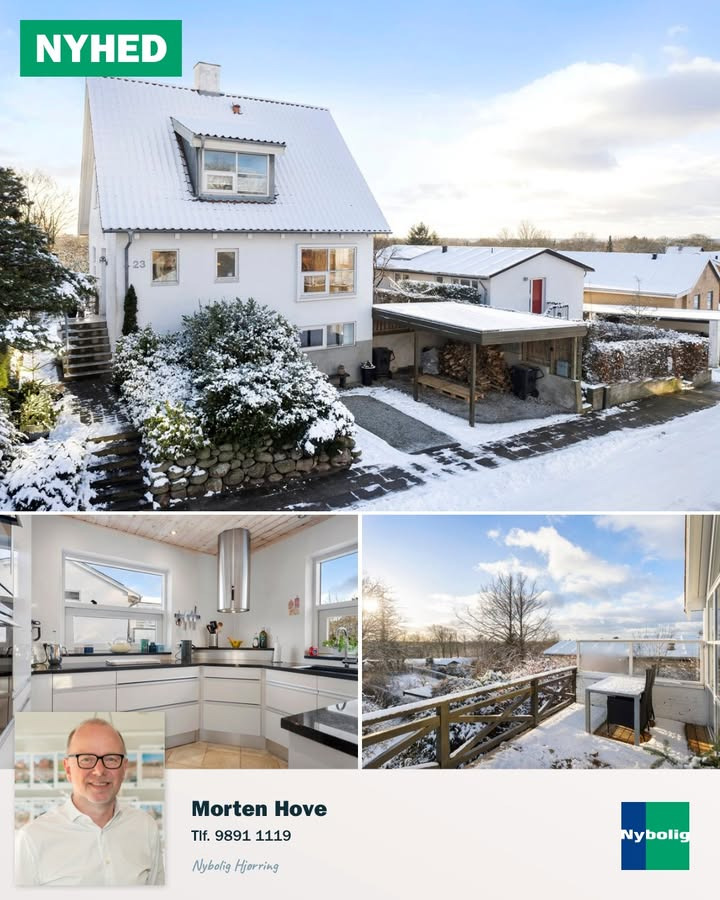 Nybolig Hjørring v/Morten Hove præsenterer villa med udsigt over Rubjerg Knude