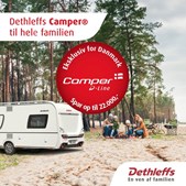 Hinshøj Caravan tilbyder store besparelser på Dethleffs Camper D-Line til efterårseventyr