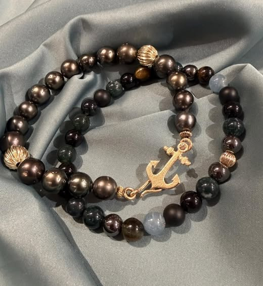 Guldsmed Lütken præsenterer unikke armbånd med 14 kt guld og Tahiti perler