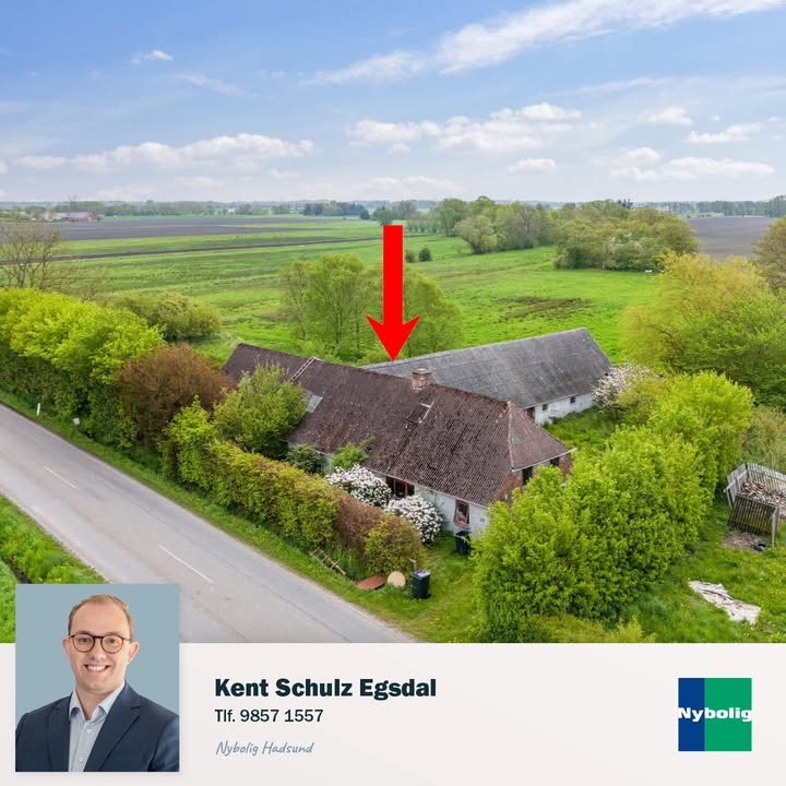 Nybolig Hadsund tilbyder mulighed for nybyggeri i naturskønne Veddum