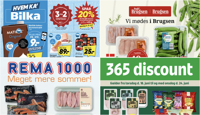 Matilde kakaoskummetmælk til 14 kr. og nektariner til 18 kr. i ugens lokale tilbud