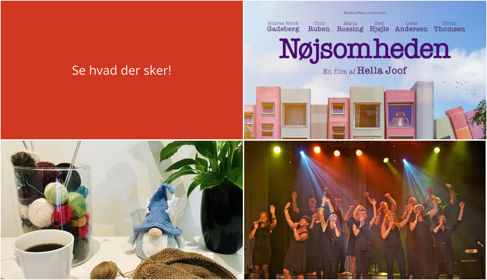 Filmpremiere, strikkeglæde og korsang: Ugen i Grindsted byder på mange oplevelser