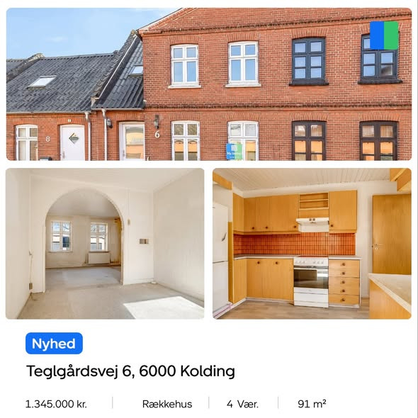 Nybolig Kolding præsenterer ny bolig på Teglgårdsvej 6