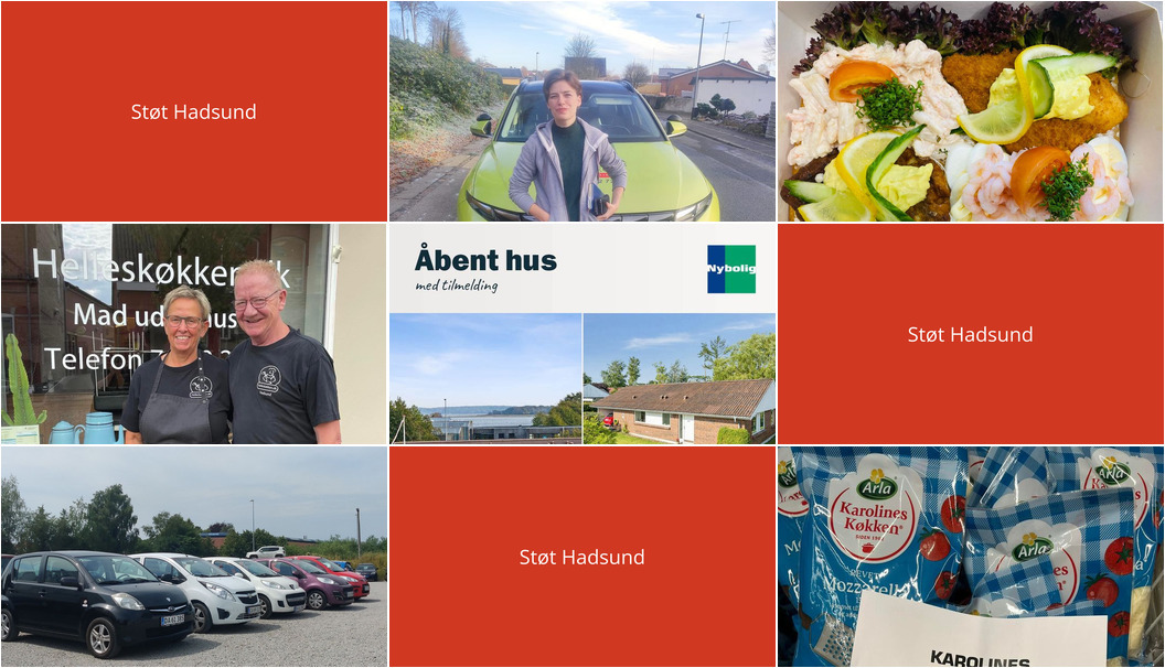 Nyt fra REMA 1000 Hadsund, Oscar Biludlejning, Nybolig Hadsund og 3 andre