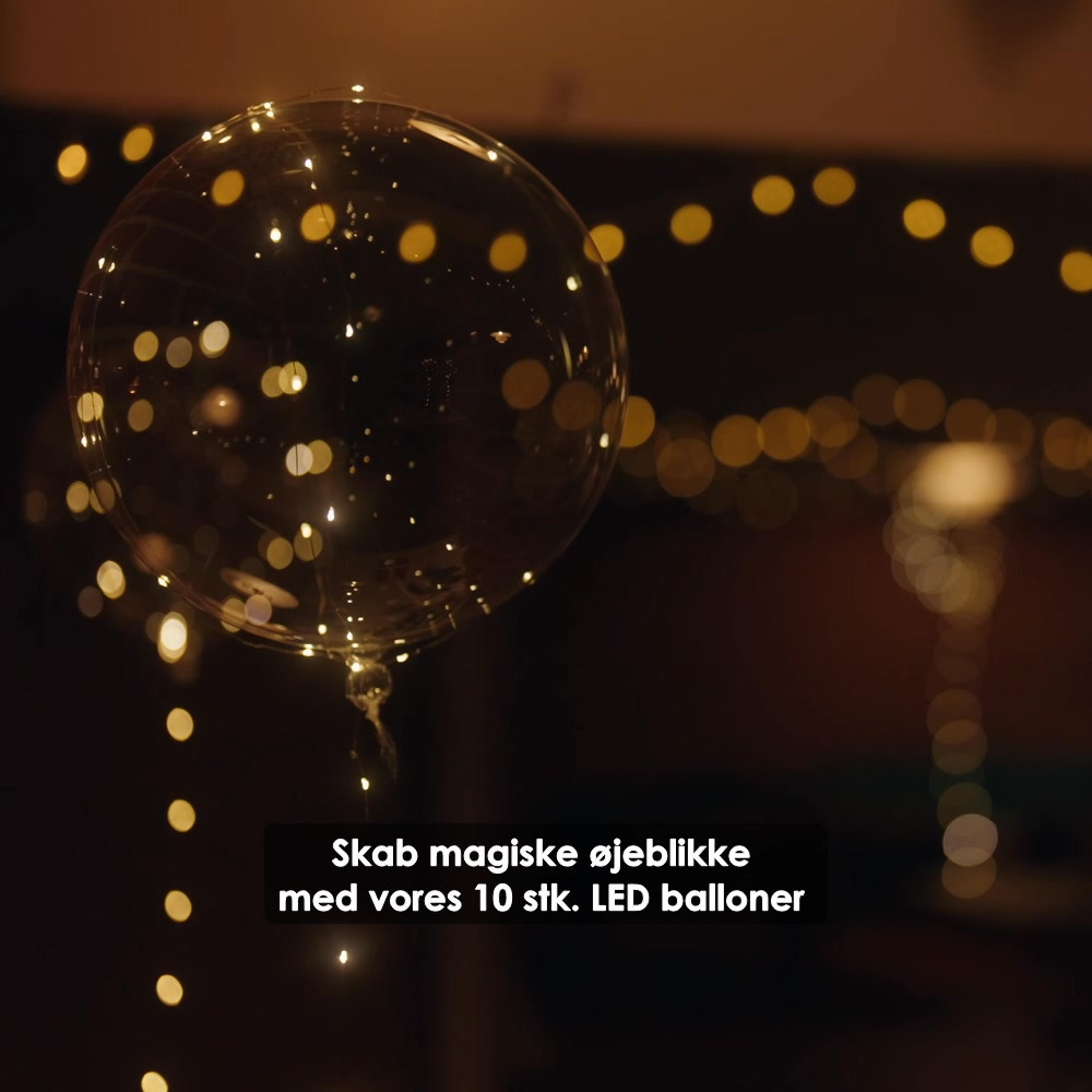 Midtjysk blomstermarked tilbyder LED balloner til oprydningspris