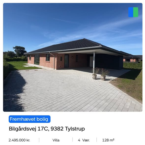 Nybolig Brønderslev & Vrå præsenterer nyopført villa i Tylstrup
