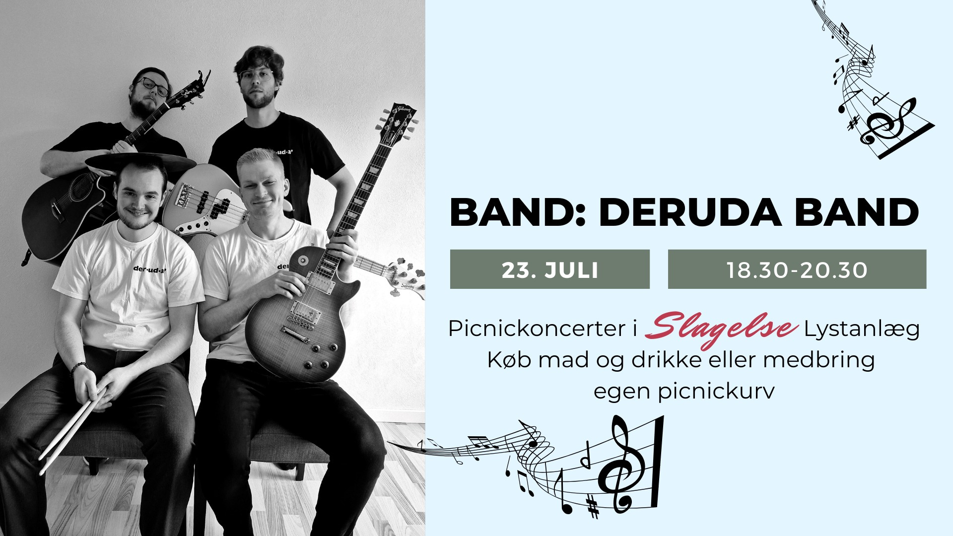 Musikalsk sommerstemning i Slagelse Lystanlæg