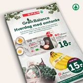 Spis økologisk og værn om miljøet med Grøn Balance fra SPAR Nørrebro Hjørring