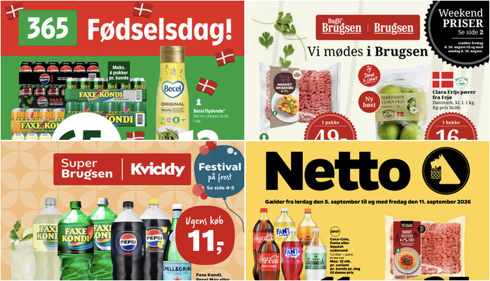 Clara Friis pærer fra Fejø til kun 16 kr. og Coca-Cola til 11 kr. - se de lokale tilbud
