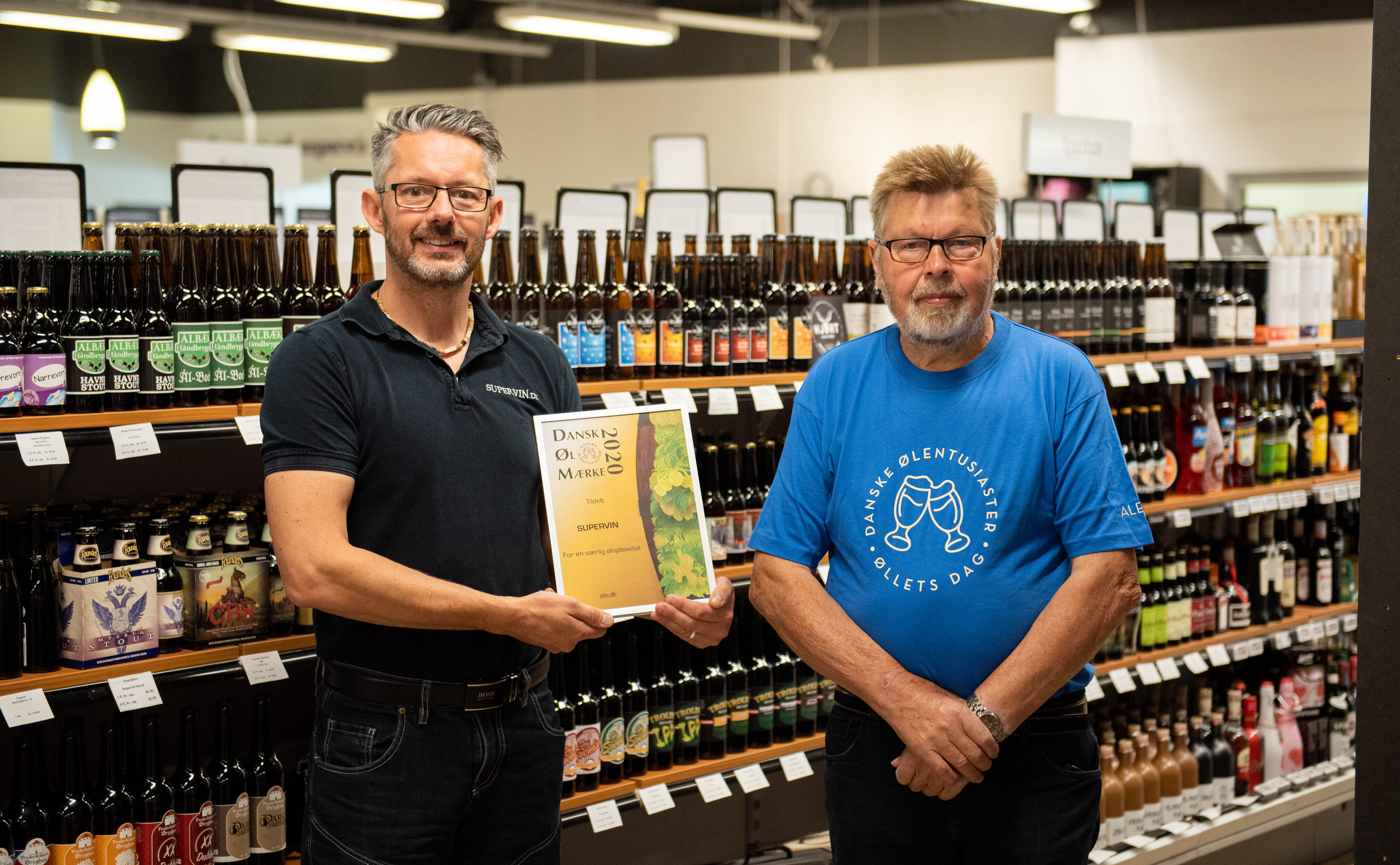 Stor hæder til Supervin