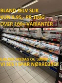 Spar Nørrebro Hjørring tilbyder byens lækreste bland selv slik til kun 9,95 pr. 100g fredag og lørdag