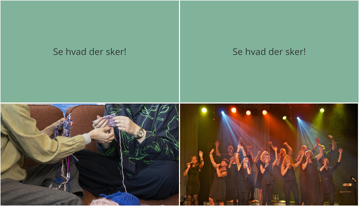 Trige byder på kreativt fællesskab og fællessang i den kommende uge
