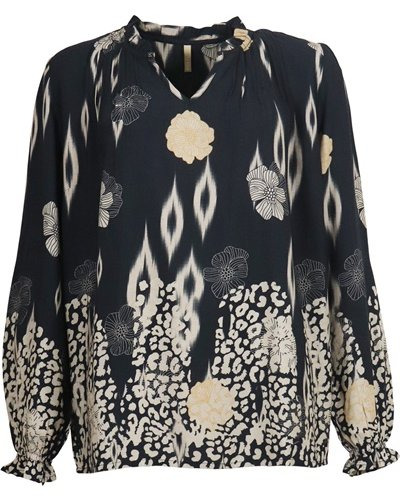 Klarissa & Nora præsenterer ny viskose bluse og halv pris i uge 42