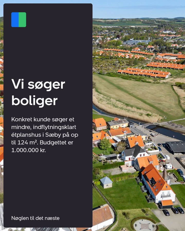 Nybolig Sæby A/S søger étplansbolig i Sæby til kunde
