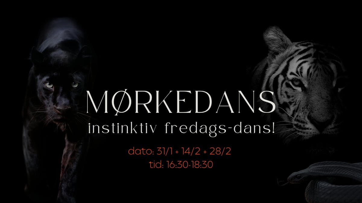 Oplev mørkedans: Instinktiv dans i Brabrand