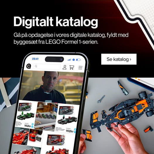 KiDS Coolshop præsenterer actionfyldt LEGO Formel 1-serie for hele familien