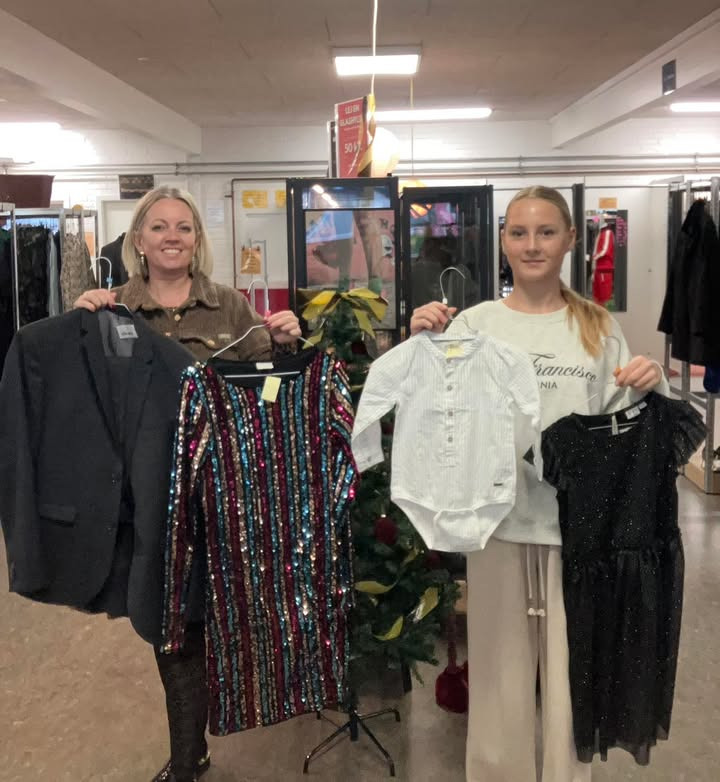 2HandStore Modeloppen fremmer festmode til julefrokoster