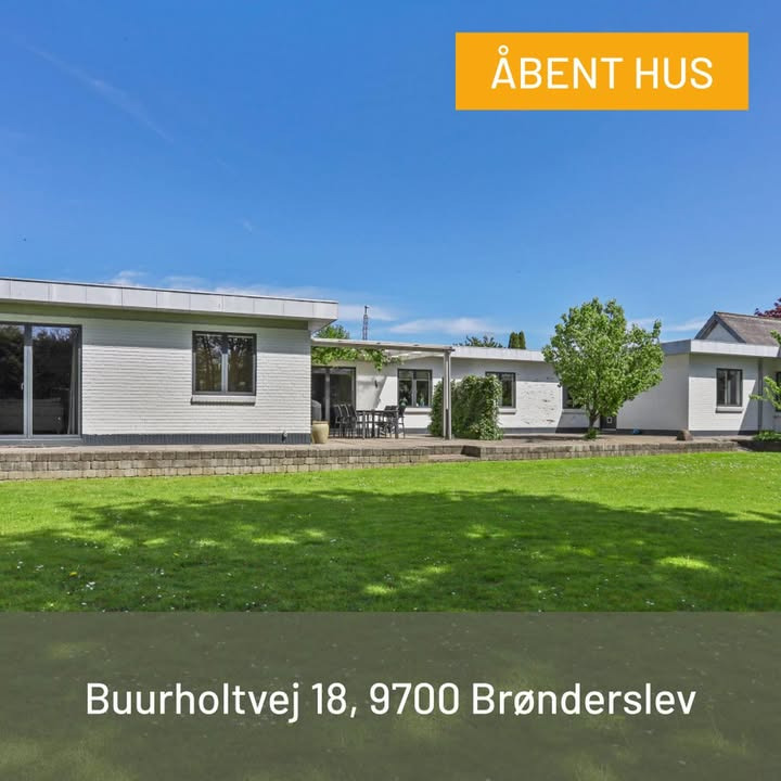 Mæglerhuset Brønderslev inviterer til åbent hus på søndag