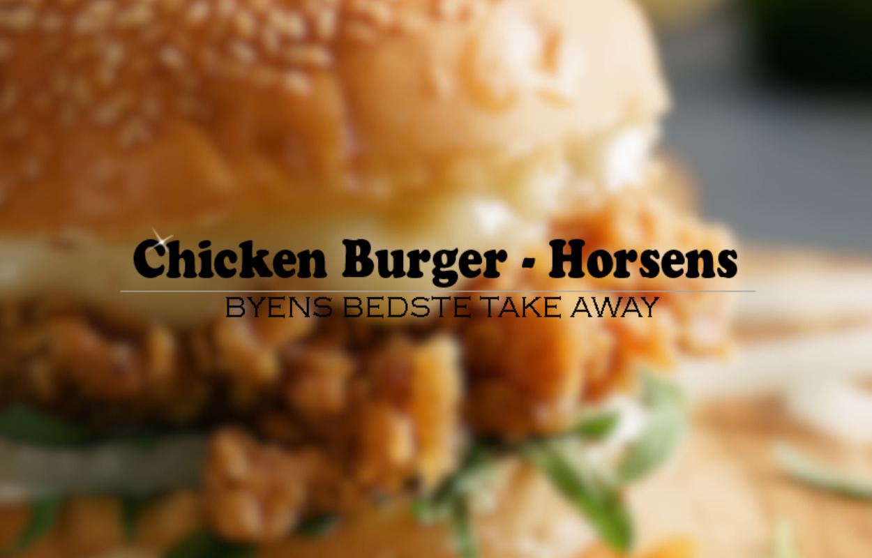 Chicken & Burger har et varieret menukort med noget for enhver smag