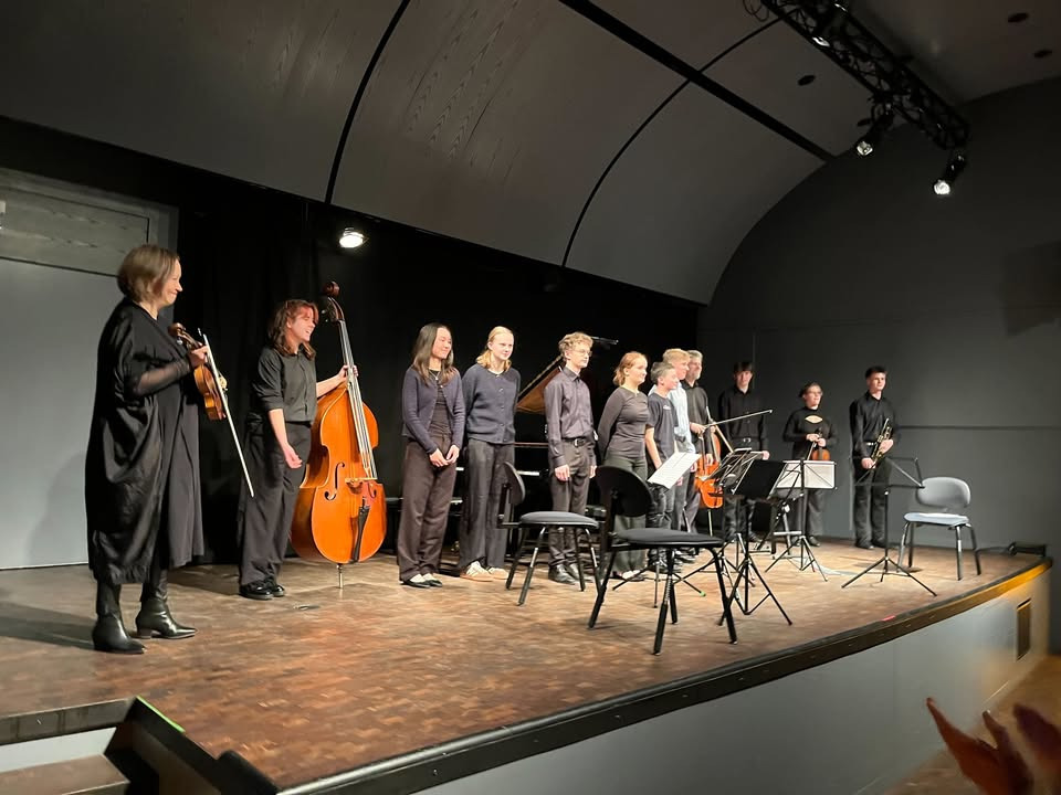 Unge talenter strålede i koncert med Ensemble MidtVest i Herning