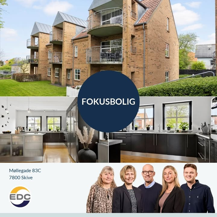 Edc Skive I/S præsenterer flot lejlighed i Skive til salg